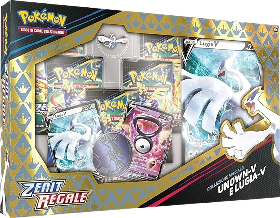 Collezione Unown-v Lugia-v Zenit regale