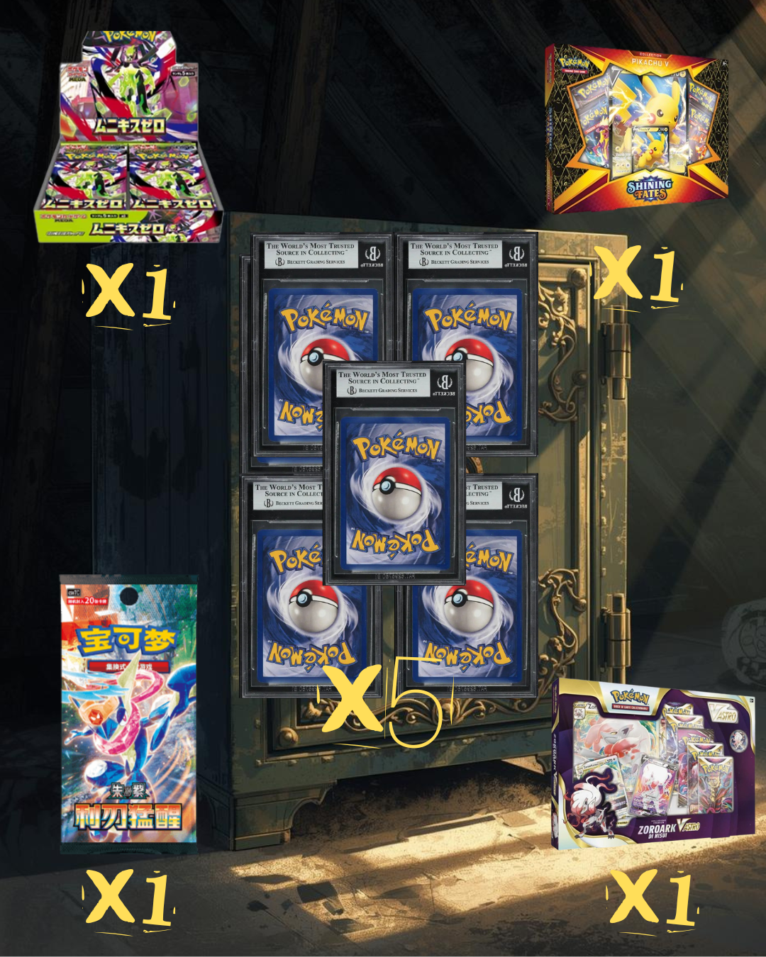 BANK MISTERY BGS EDITION  [APERTO IN LIVE]