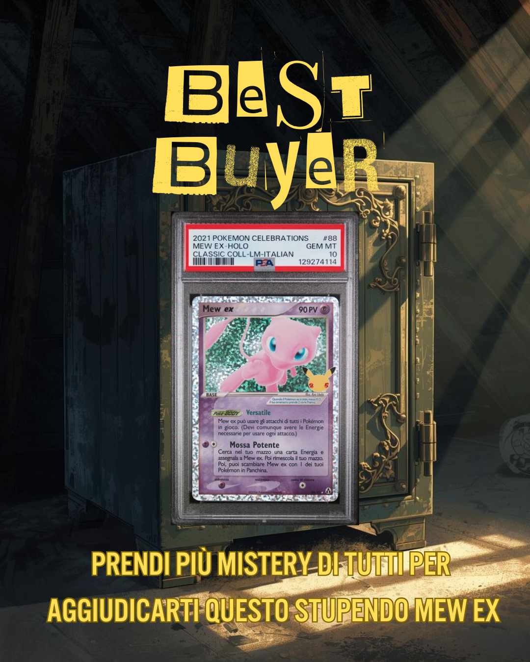 BANK MISTERY BGS EDITION  [APERTO IN LIVE]